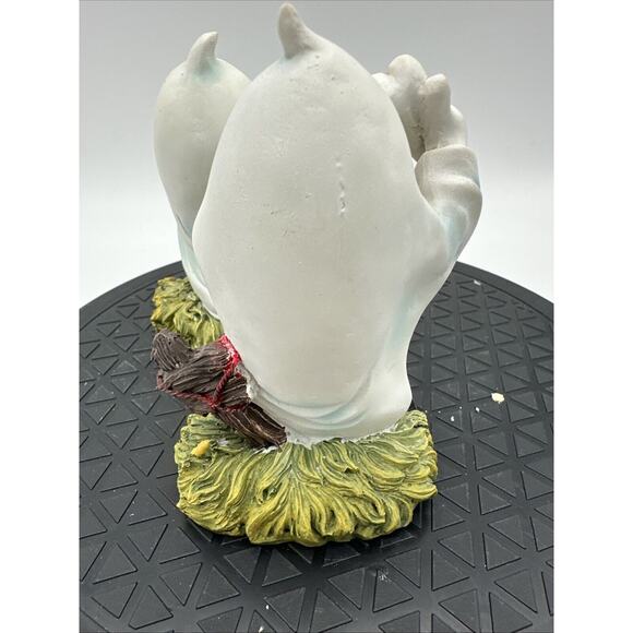 Lot Of 3 Vintage Halloween Ghost Figurines Resin EUC - Picture 10 of 10